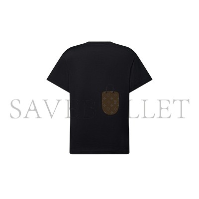 LOUIS VUITTON RHINESTONE SIGNATURE T-SHIRT 1AI415